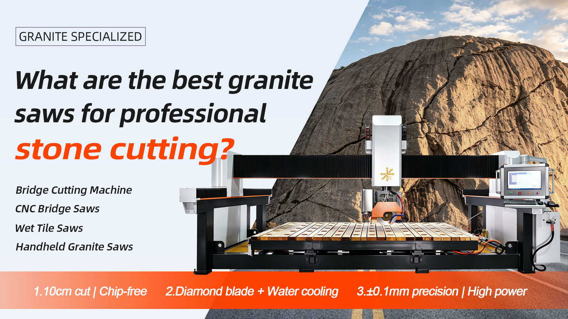 What are the best granite saws for professional stone cutting?