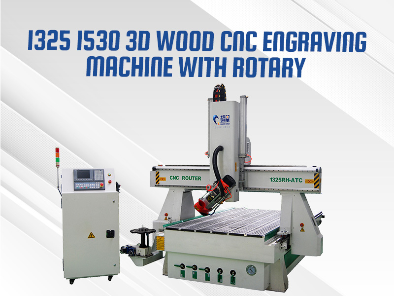 Wood Spindle Rotary Model Carving Machine